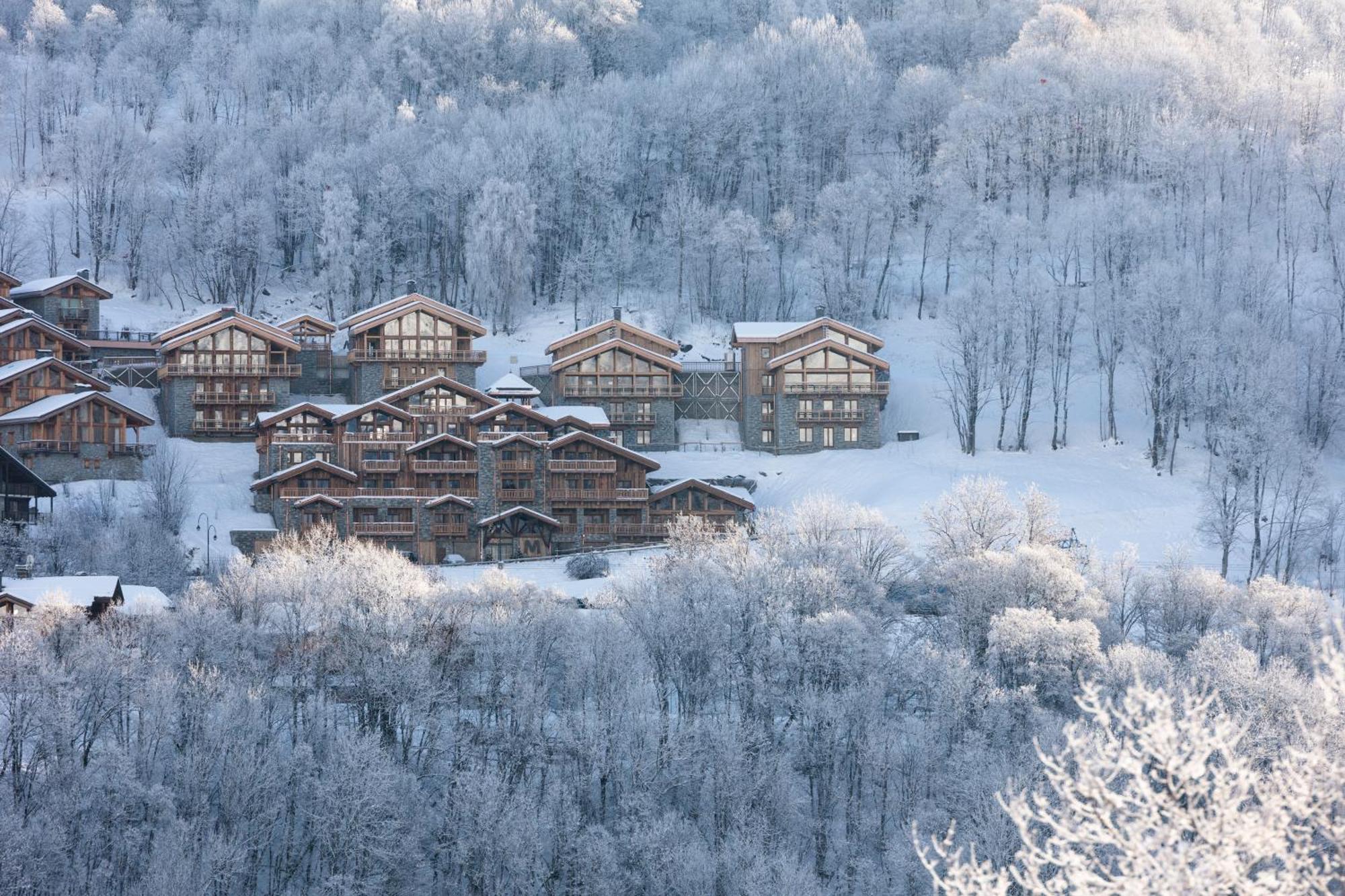 M Lodge & Spa Saint-Martin-de-Belleville Buitenkant foto